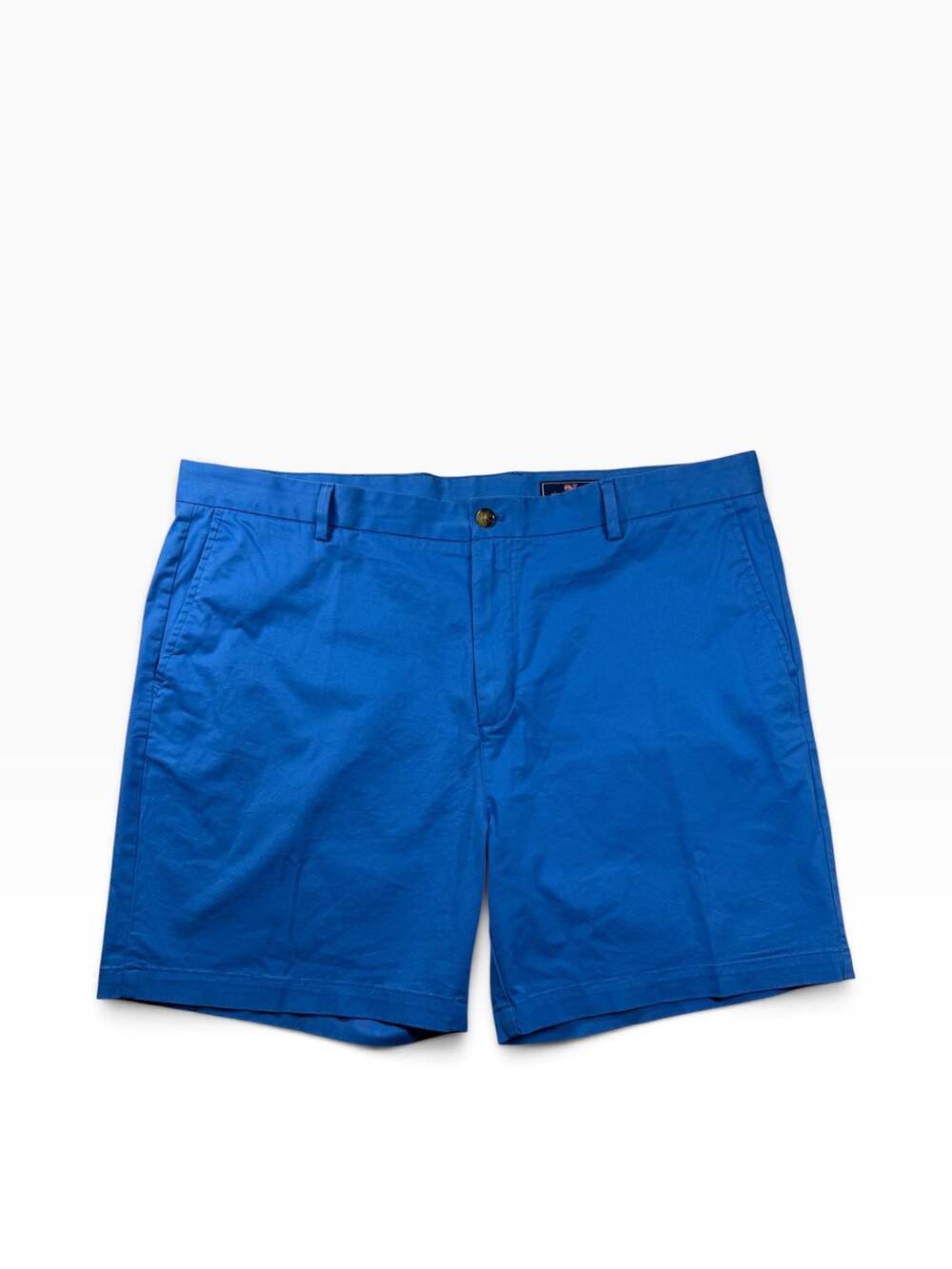 Vineyard Vines Men’s 42 Blue Chino Shorts Flat Front Casual Preppy